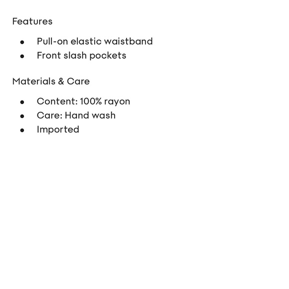 Aritzia Sunday Best Wide Leg Capri Pants - Size Small - White w/Blue Stripes - Picture 7 of 11